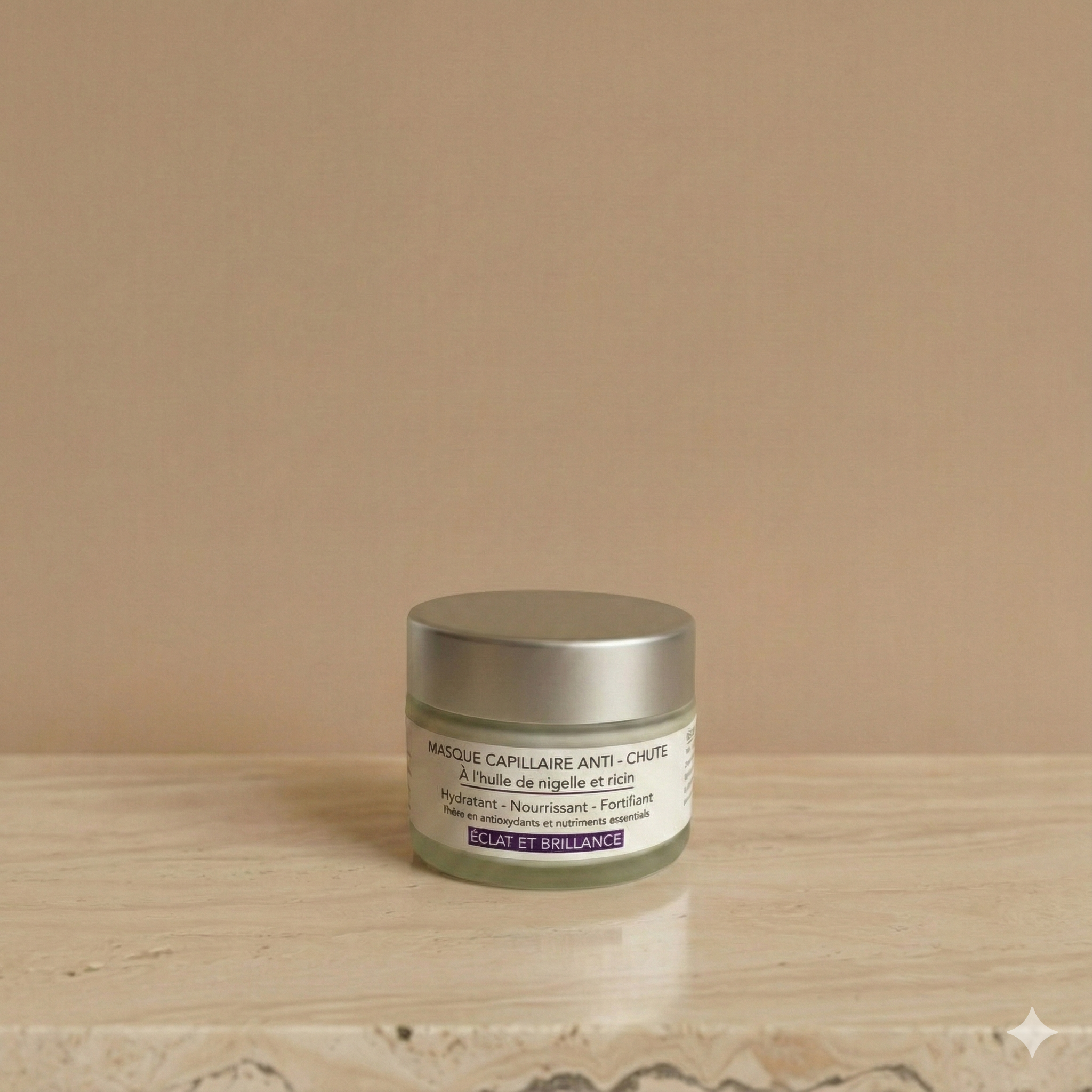 Masque capillaires Fortifiant Anti-Chute – Nigelle & Ricin du Maroc